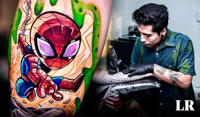 "Acá hay respeto por el tatuador o, más concretamente, por el arte del tatuaje. A diferencia de en Latinoamérica, aquí nos ven como influencers", nos cuenta el artista entre risas.   