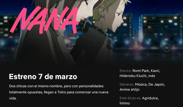  'Nana'. Foto: captura LR/Netflix Latinoamérica   