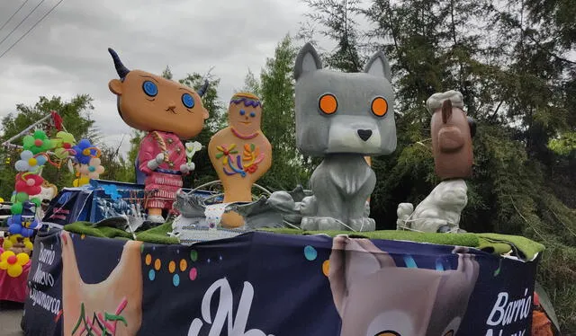 Carnaval de Cajamarca: corso de los carros alegóricos