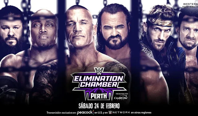 Elimination Chamber | WWE | lucha libre | wrestling | Australia