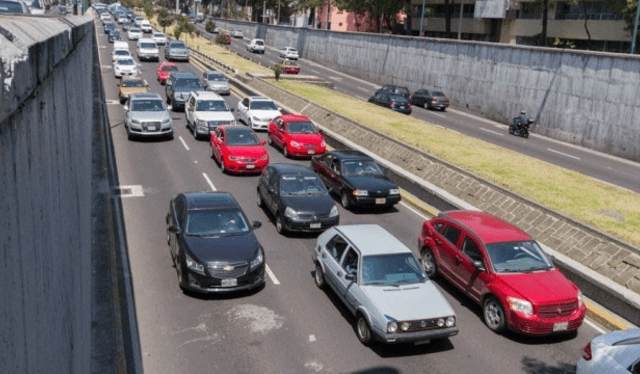 México es una de las ciudades con mayor congestión vehicular en el mundo. Foto: Secretaria del Medio Ambiente   