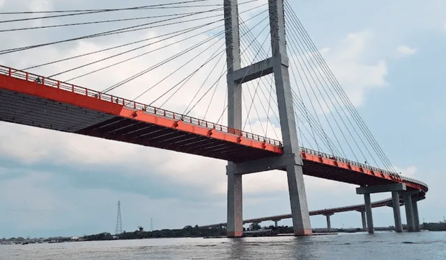 La inversión destinada a construir el puente Nanay superó los S/618 millones. Foto: Google/José Pinedo   