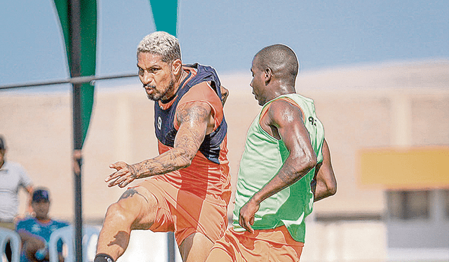 Actitud. Sumó su segundo día de entrenamiento a la par de sus compañeros. Ya anotó un gol en la práctica. Foto: difusión    