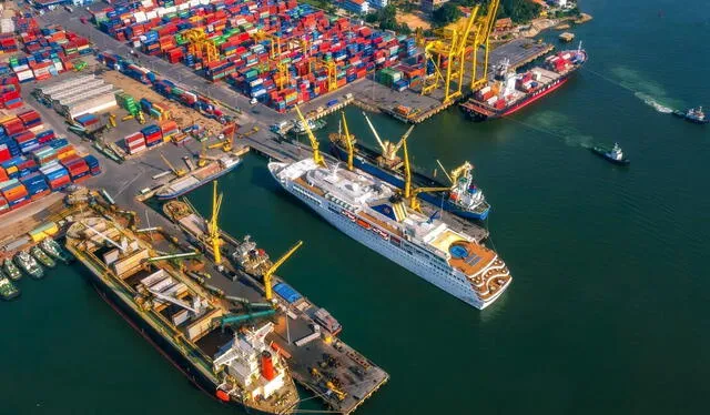 Los puertos de Vietnam están desplazando a otros como los de China. Foto: Vinpearl   