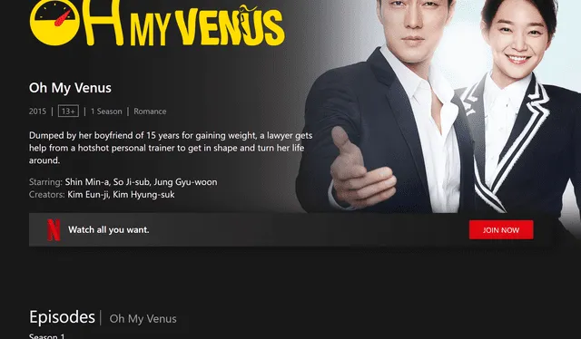  'Oh My Venus'. Foto: captura LR/Netflix   