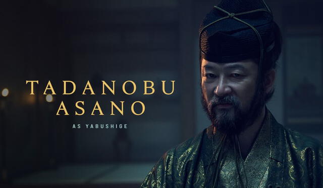 Kashigi Yabushige es Tadanobu Asano. Foto: captura de Disney Plus    