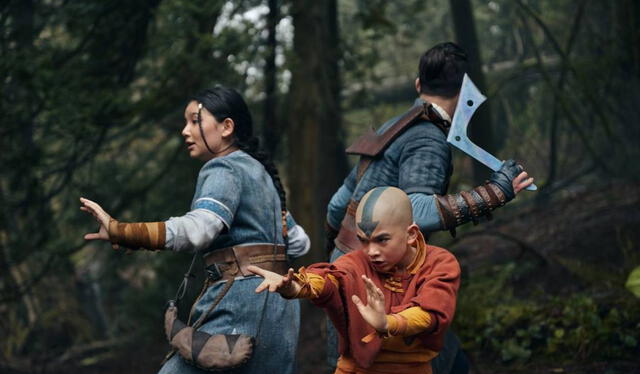 La primera temporada de 'Avatar: la leyenda de Aang' tiene un total de 8 capítulos. Foto: Netflix   