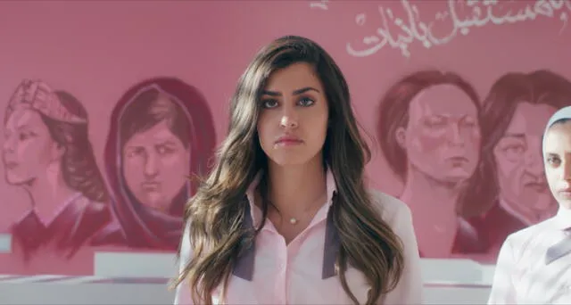  Noor Taher es Layan en 'Escuela para señoritas Al Rawabi 2'. Foto: IMDb   