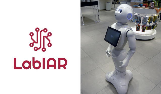 Pepper es uno de los robots humanoides que implementará el LabiAR de la UNI. Foto: composición LR/UNI/Lifeder   