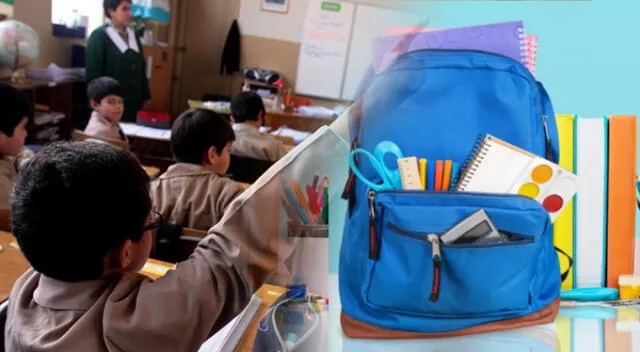 El ministerio de Educación precisó que el lunes 11 de marzo inicia a nivel nacional las clases escolares. Foto: Composición LR   