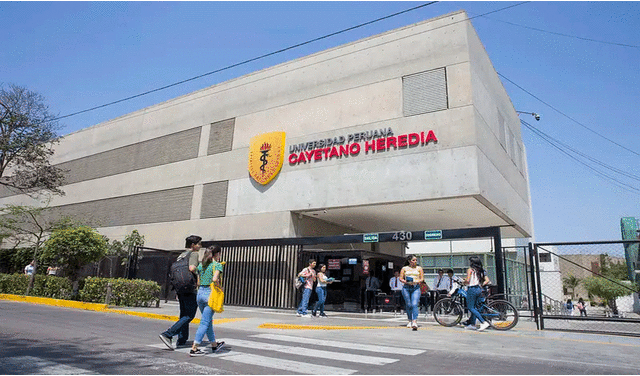  Frontis de la Universidad Cayetano Heredia. Foto: UPCH 