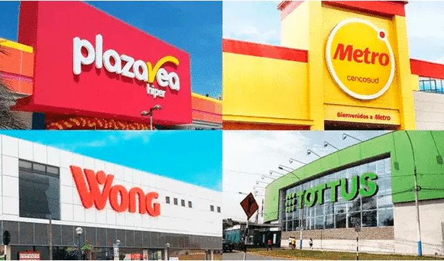  Supermercados en Perú. Foto: composición LR/ La República   