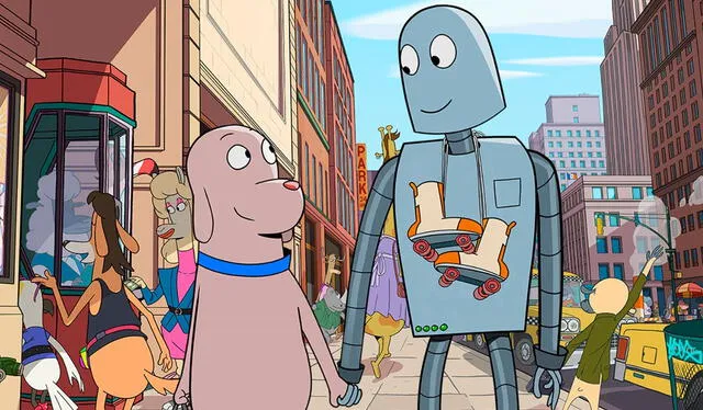 'Mi amigo robot', película animada de Pablo Berger. Foto: 'Mi amigo robot'/ Instagram   