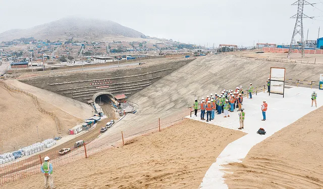  Túnel. Infraestructura no invasiva de 1,8 km pasará por debajo de la ciudad. Foto: John Reyes / La República   