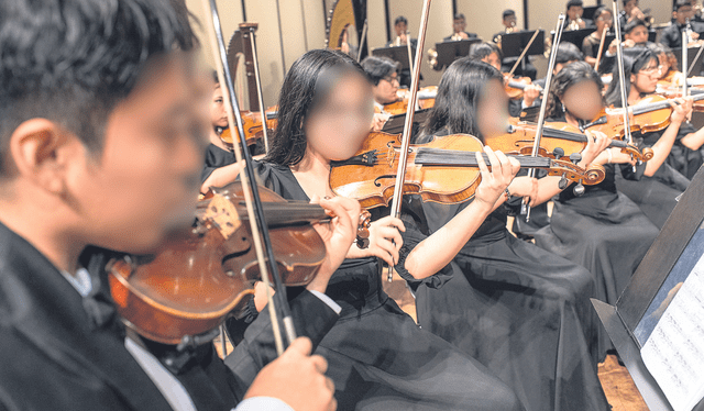  Formación. Orquesta Juvenil es una experiencia valiosa. Foto: difusión    