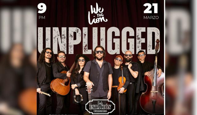 We the Lion anuncia su primer unplugged en la estación de Barranco. Foto: composición LR/ We the Lion/ Instagram 