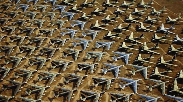  Arizona abarca el cementerio de aviones más grande del mundo. Foto: El Confidencial   