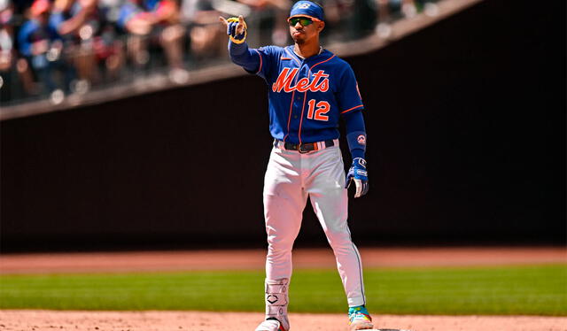 Luisangel Acuña llega de tener un Spring Training destacado con los New York Mets. Foto: USA Today   