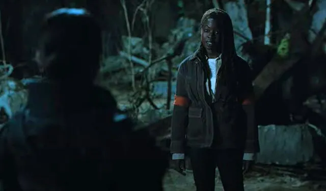 Michonne se enfrenta a Pearl Thorne en el nuevo episodio de 'The Walking Dead: The One Who Lives'. Foto: captura Warner Bros 