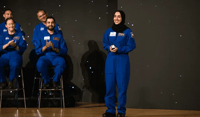 Nora participó durante 2 años en el programa de entrenamiento de la NASA. Foto: AFP   