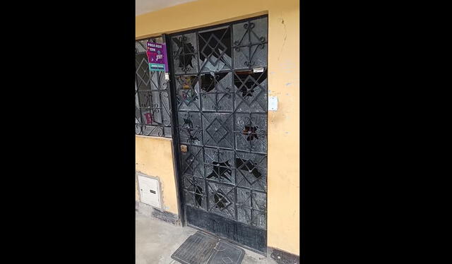 Casa de uno de los vecinos perjudicados luego de la detonación de aparente granada en el sector de Wichanzao, ciudad de Trujillo. Foto: Yolanda Goicochea/La República   