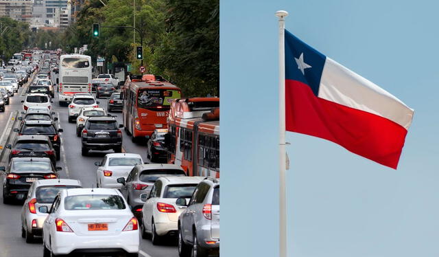 Chile destaca también por su transporte público. Foto: composición LR/IMER Noticias/ El Dínamo   