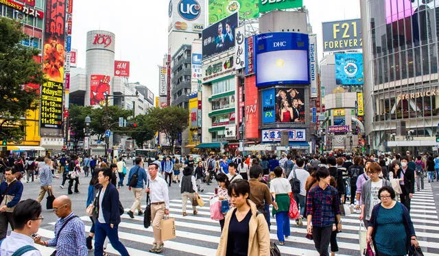 Tokio acoge a más de 37 millones de habitantes, por lo que es la ciudad más poblada de Japón. Foto: Japananalytics   