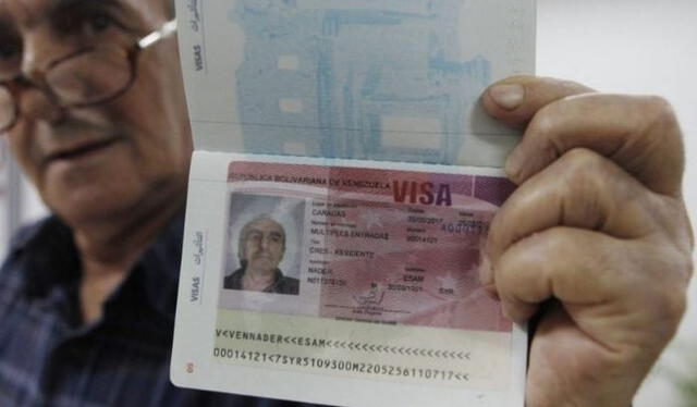  Visa venezolana. Foto: El diario    