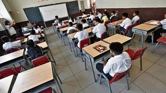  Regreso a clases 2024. Foto: Andina    