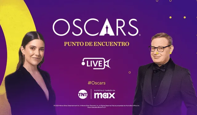  Premios Oscar 2024 en TNT y MAX. Foto: TNT   