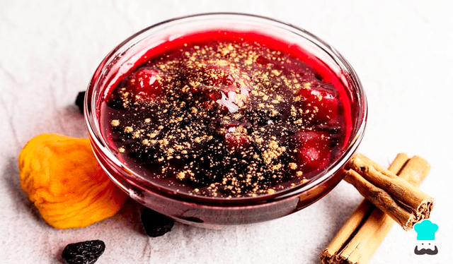  Mazamorra morada, dulce del Perú. Foto: Receta Gratis 