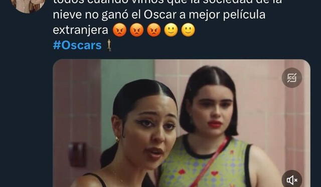  Conoce los memes más divertidos que dejó la gala de los Oscar 2024. Foto: composición LR/X<br>    