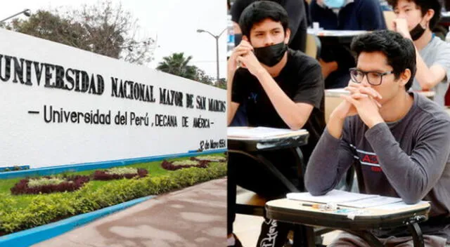 Examen de admisión de San Marcos. Foto: La República   