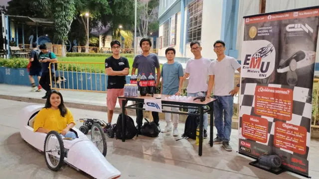  El equipo Eco Motors de la Universidad Nacional de Ingeniería competirá en la categoría de Prototipos. Foto: Andina.   