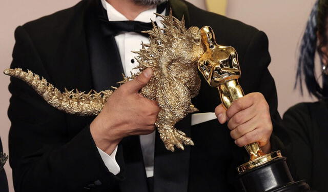 'Godzilla Minus One' se llevó su primer premio Oscar por mejores efectos especiales./ Foto: Academy Awards 