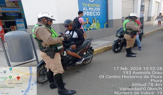 Policías no podrían solicitar SOAT a conductores. Foto: Facebook Tránsito Piura    