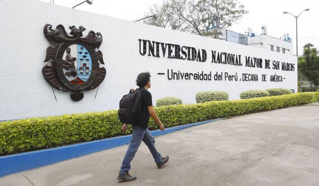  Campus central de la UNMSM. Foto: Andina    