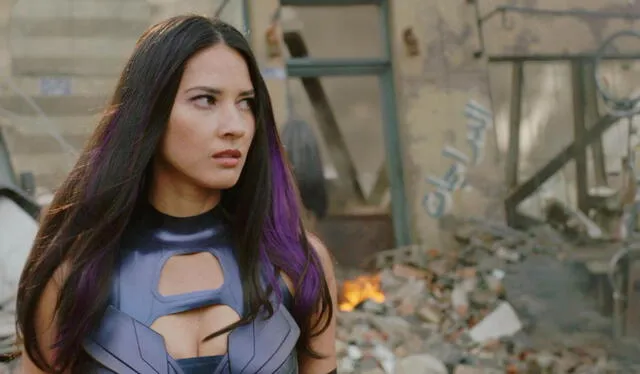 Olivia Munn fue Psylocke en 'X Men Apocalisis'. Foto: captura de YouTube  