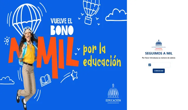 Bono a mil | bono escolar link | bono a mil consultar | bono mil escolar