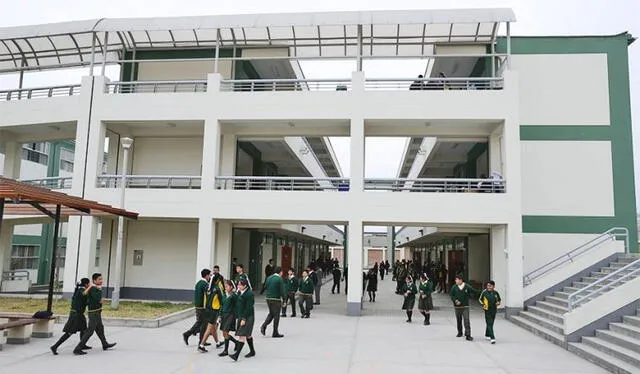  Colegios en Perú. Foto: El Peruano    