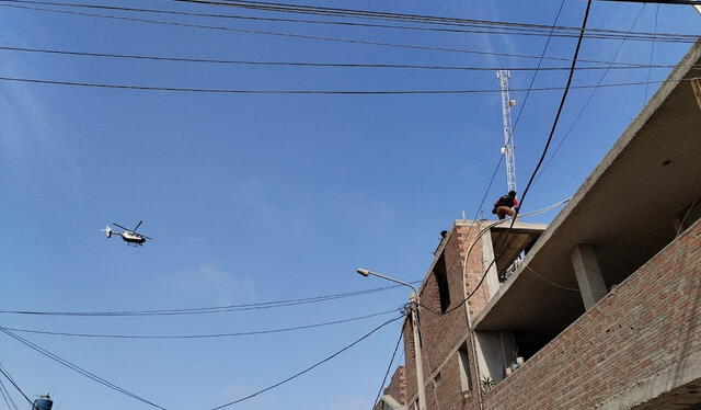  Antenas estaban instaladas en domicilios cercanos al penal. Foto: Inpe<br><br>    