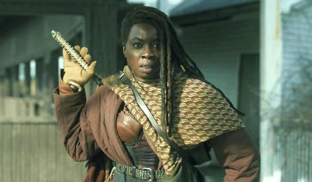  Danai Gurira no solo protagoniza ‘The Ones Who Live’ sino que es una de las creadoras de la serie junto a Lincoln y Scott M. Gimple. Foto: AMC    