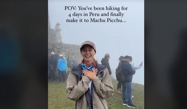 Usuarios recomendaron no viajar a Machu Picchu en marzo. Foto: TikTok    