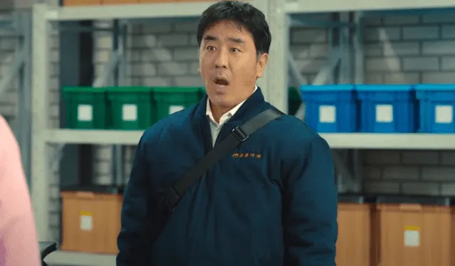  Seung Ryong es Choi Sun Man en ‘Chicken Nugget’. Foto: Netflix   