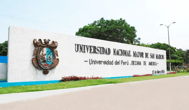  Universidad Nacional Mayor de San Marcos. Foto: UNMSM   