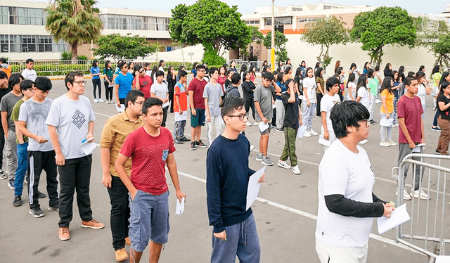  Postulantes para la Universidad Nacional Mayor de San Marcos. Foto: UNMSM   