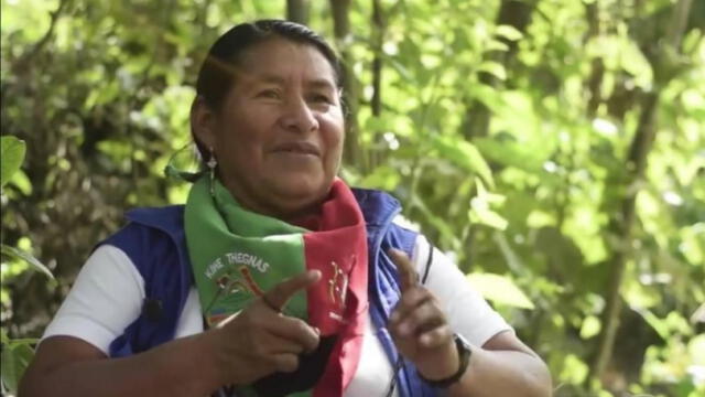 Carmelina Yule, lideresa indígena de Colombia asesinada por las FARC. Fuente: Nuevo Siglo   