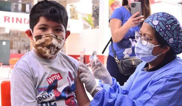  Minsa estima inmunizar a un total de 280.000 niños a nivel nacional. Foto: Andina   