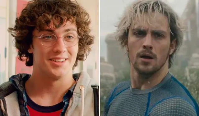   Aaron Taylor-Johnson starred in the 'Kick-Ass' saga and played Quicksilver in 'The Avengers'.  Photo: LR composition/Lionsgate/Disney    