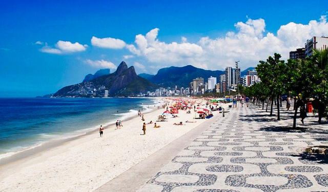 La playa de Ipanema es una de las más populares en Brasil. Foto: Tripadvisor   